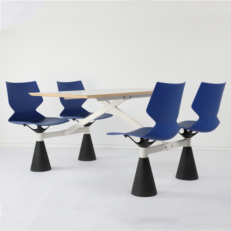 ANSI/BIFMA standard cheap fast food restaurant furniture dining table and chair