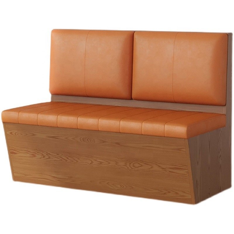 Restaurant Furniture Sets Cafe Leather Wooden Dining Chair And Booth Sofa Sets