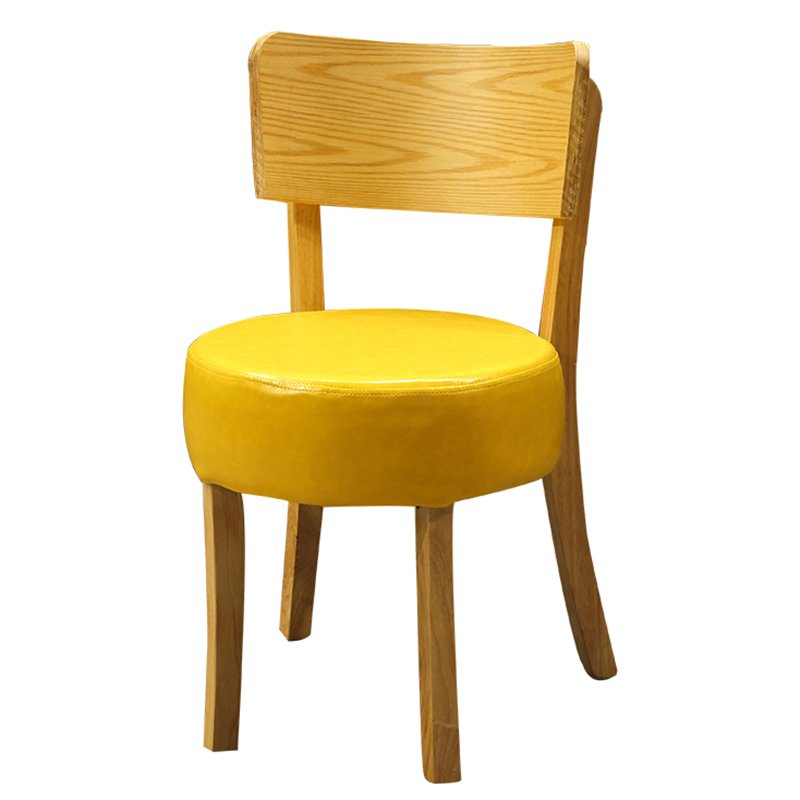 Modern solid wood square round OEM Restaurant round dining table sets 6 chairs for living room