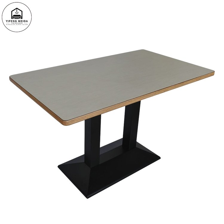 Commercial Restaurant Dining Table with Chairs Coffee Shop Furniture Cafe Tables and Chairs Fast Delivery