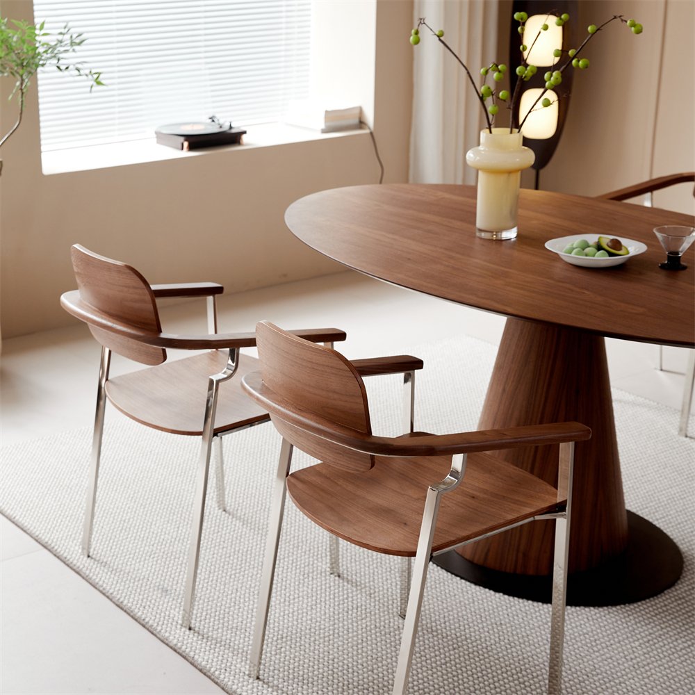 Restaurant Table and Seating Set Standard Height Dining Table Set Black Comfortable Black Table