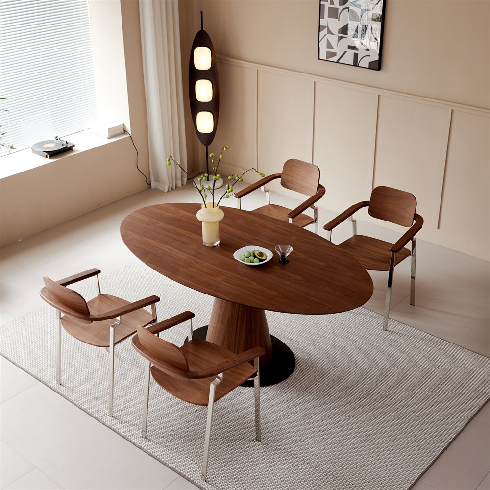 Restaurant Table and Seating Set Standard Height Dining Table Set Black Comfortable Black Table