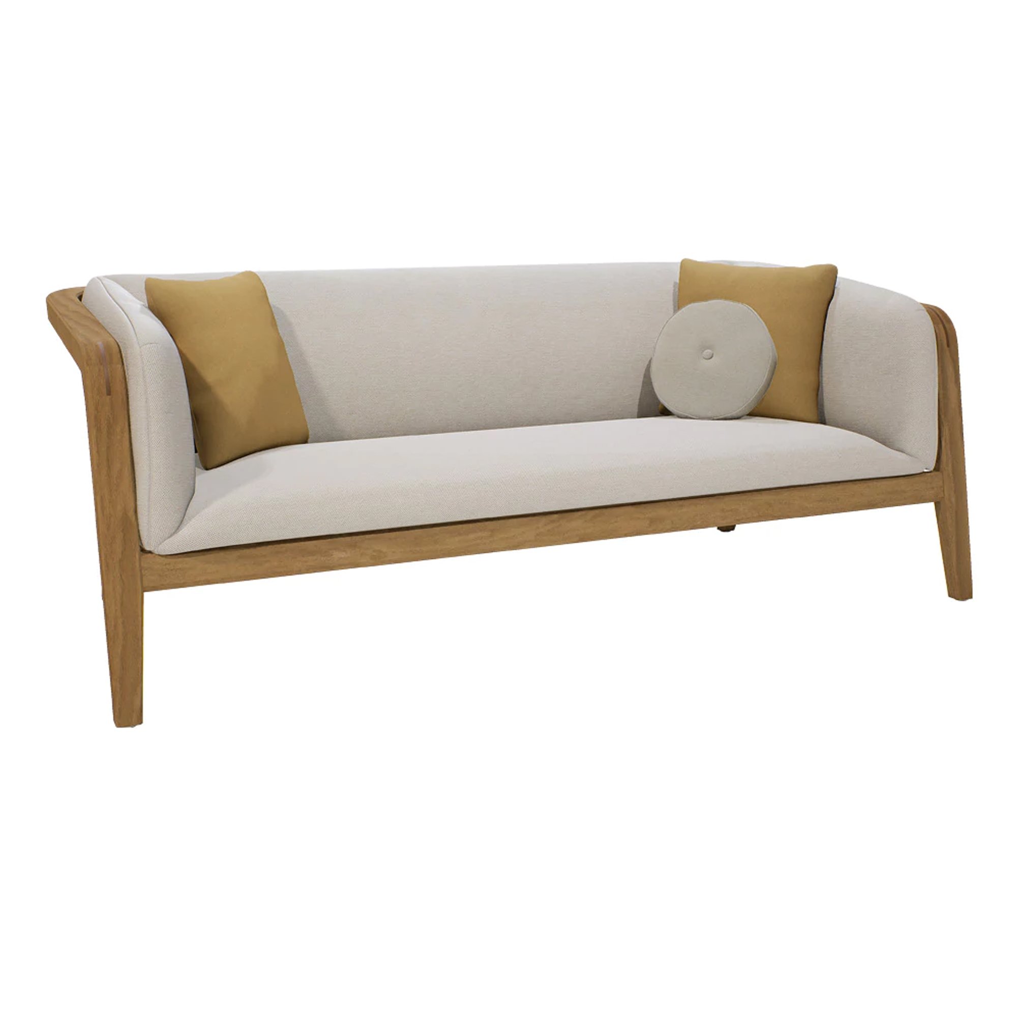 Outdoor Garden Sofa Set Natural Teak And Best Quality Furniture - Miko