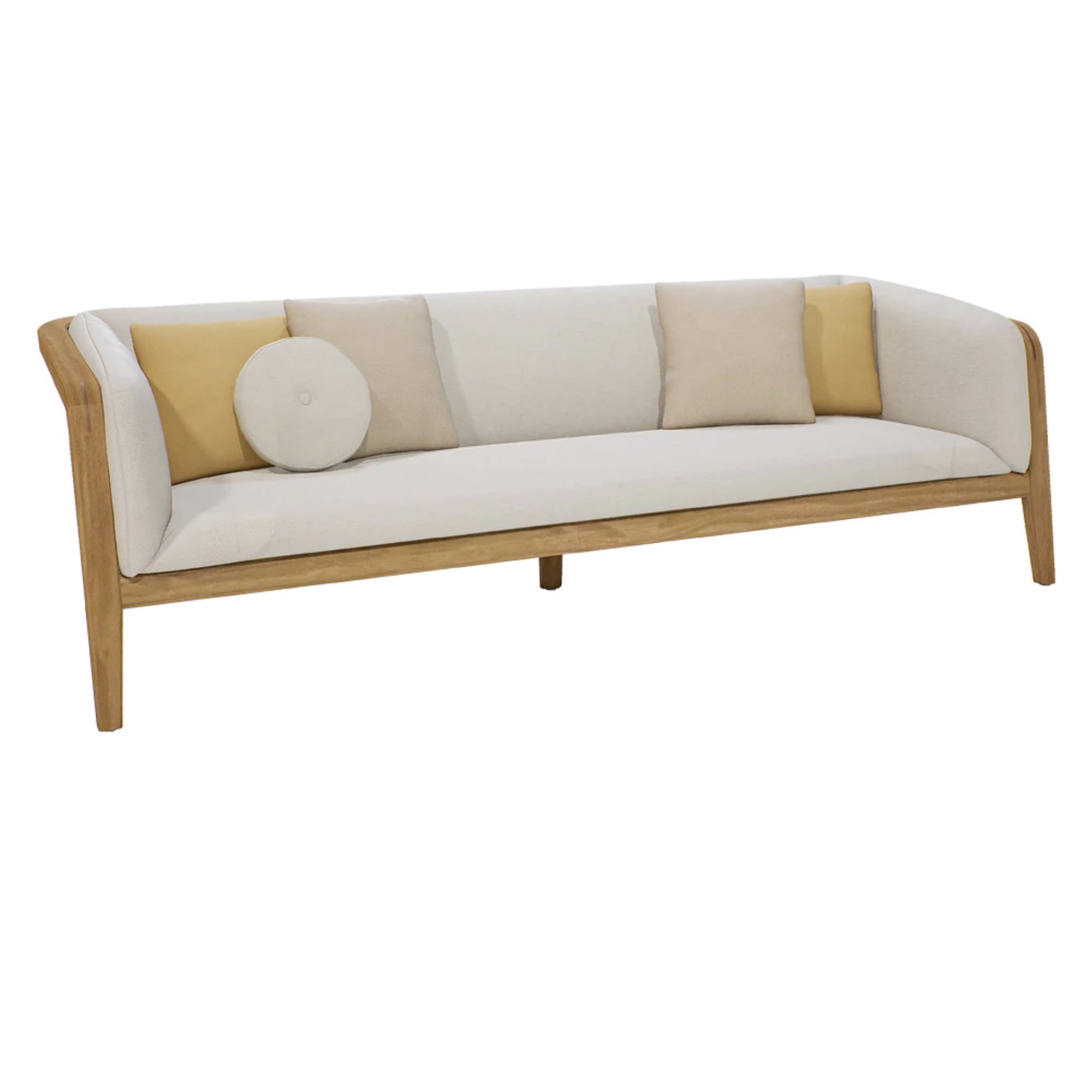 Outdoor Garden Sofa Set Natural Teak And Best Quality Furniture - Miko