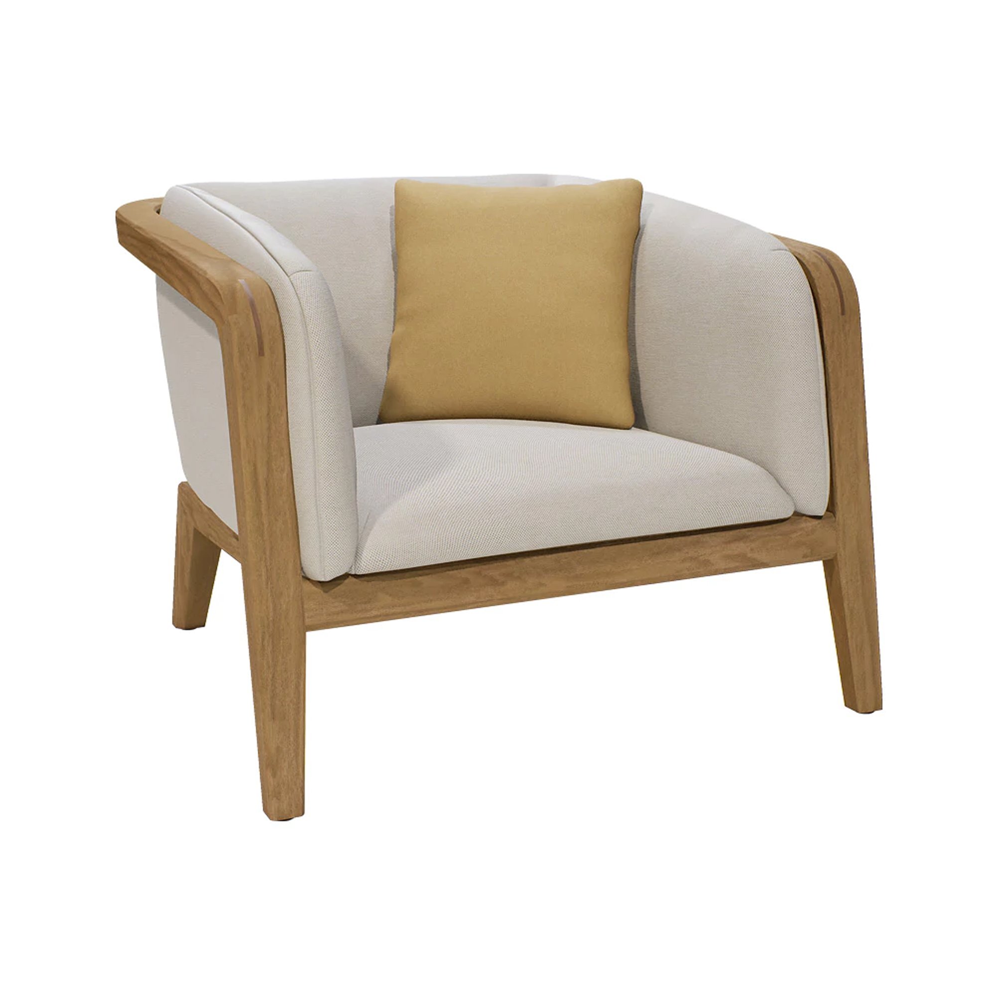 Outdoor Garden Sofa Set Natural Teak And Best Quality Furniture - Miko