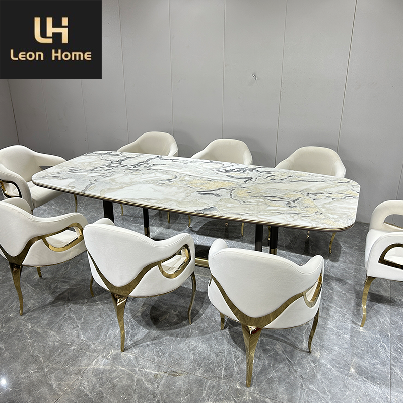 Italian High End Dining Room Furniture Modern Luxury Dining Table