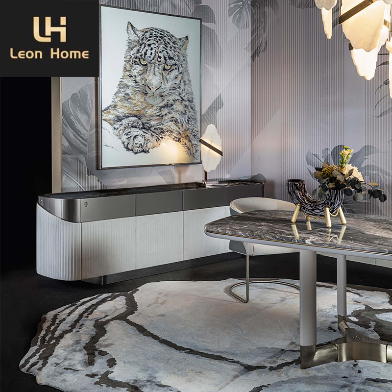 Italian High End Dining Room Furniture Modern Luxury Dining Table