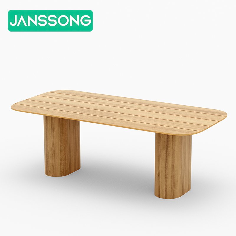 Garden Furniture Garden Table and Chairs Luxury Teak Wood Outdoor Dining Tables Resort Outdoor Table Hotel Outdoor Dining Set