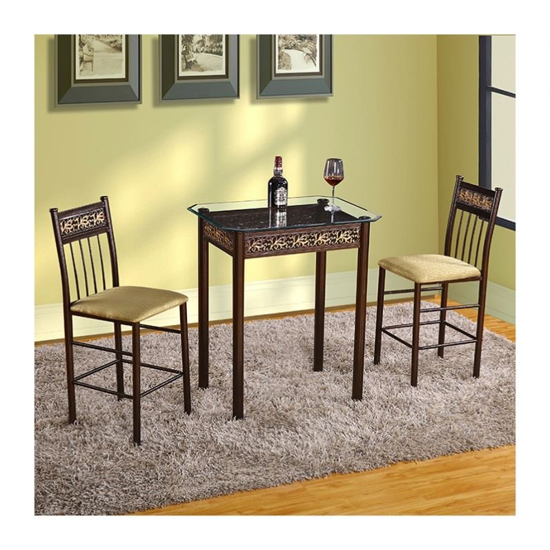 High Quality Antique Dining Room Furniture Square Desktop Wooden Dining Table And Chair Set