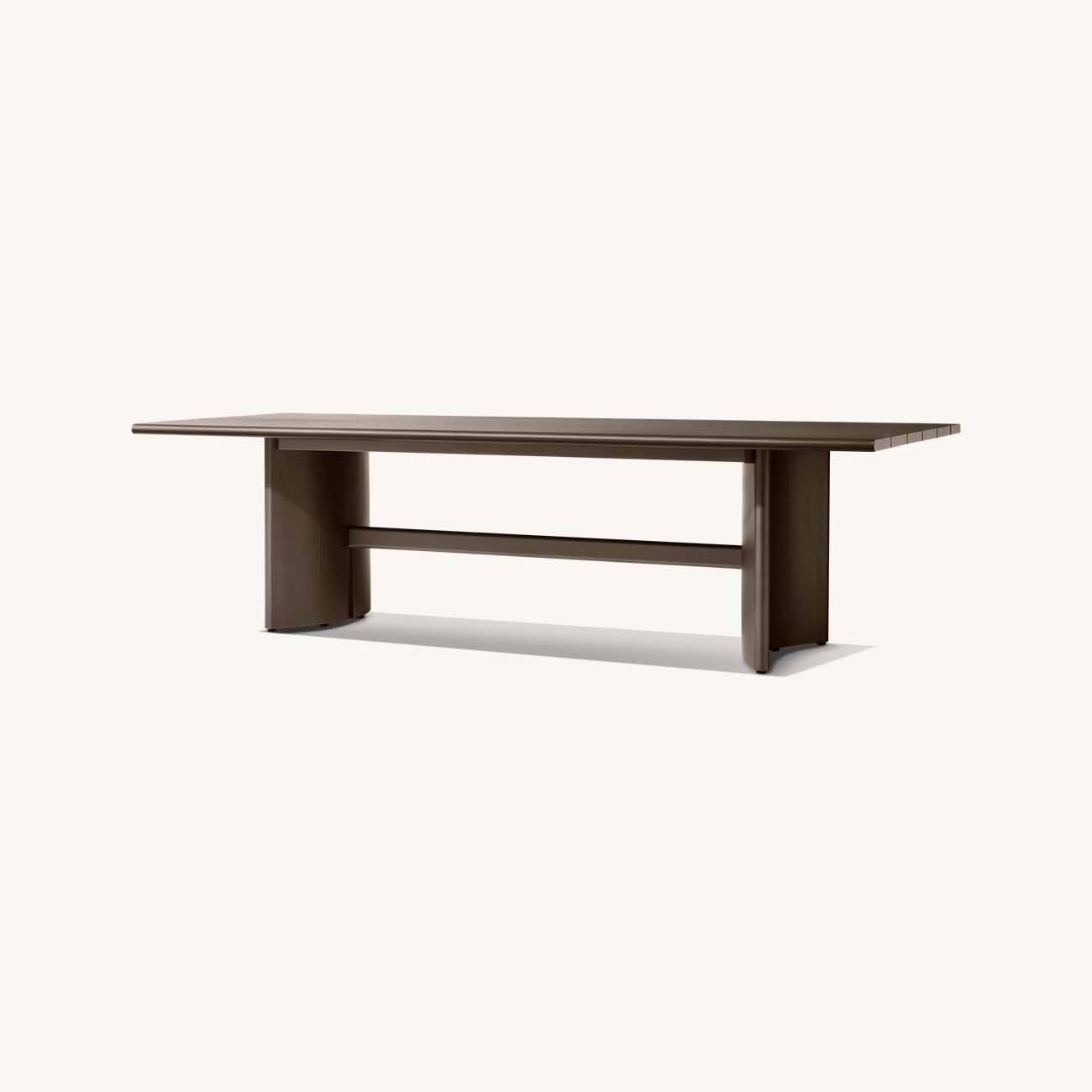 New Design Modern Garden Outdoor Balcony Hotel Furniture Set Teak Wood Dining table set