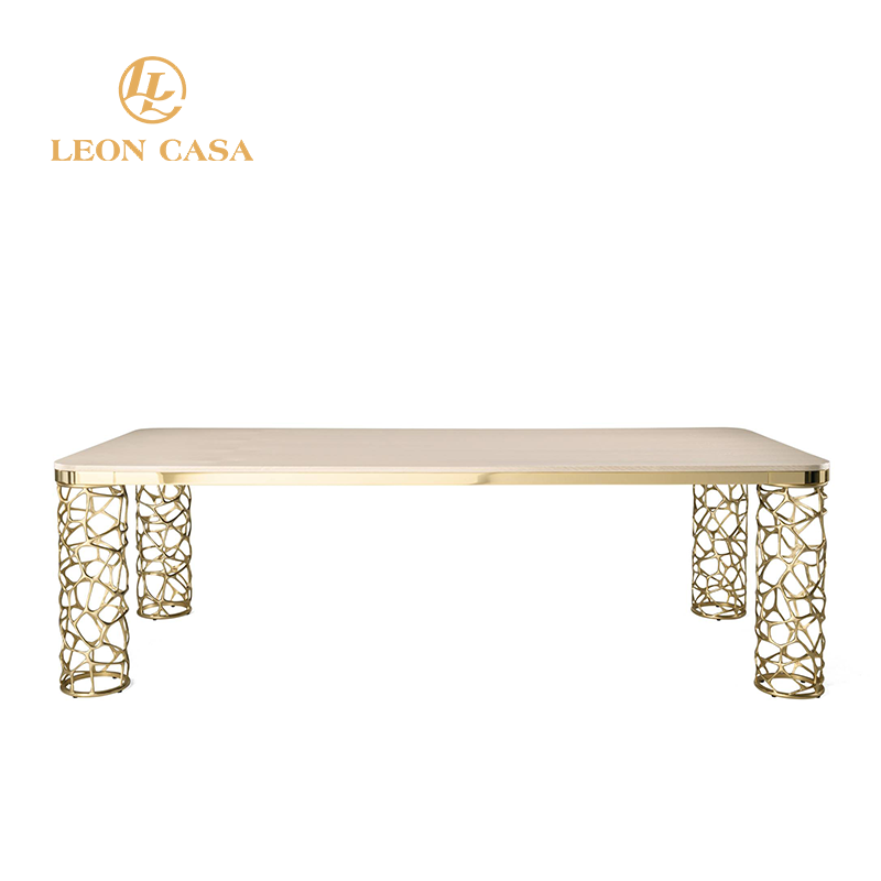 New Designer Customization Dining Table Set Modern Luxury Large Dining Table High Quality Luxury Dining Table