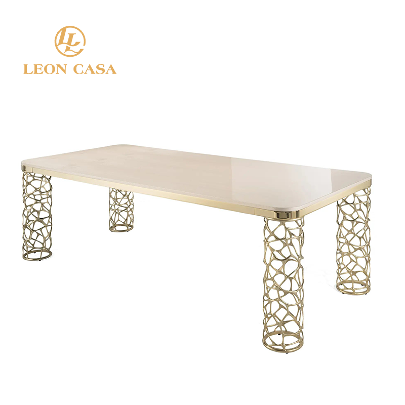 New Designer Customization Dining Table Set Modern Luxury Large Dining Table High Quality Luxury Dining Table