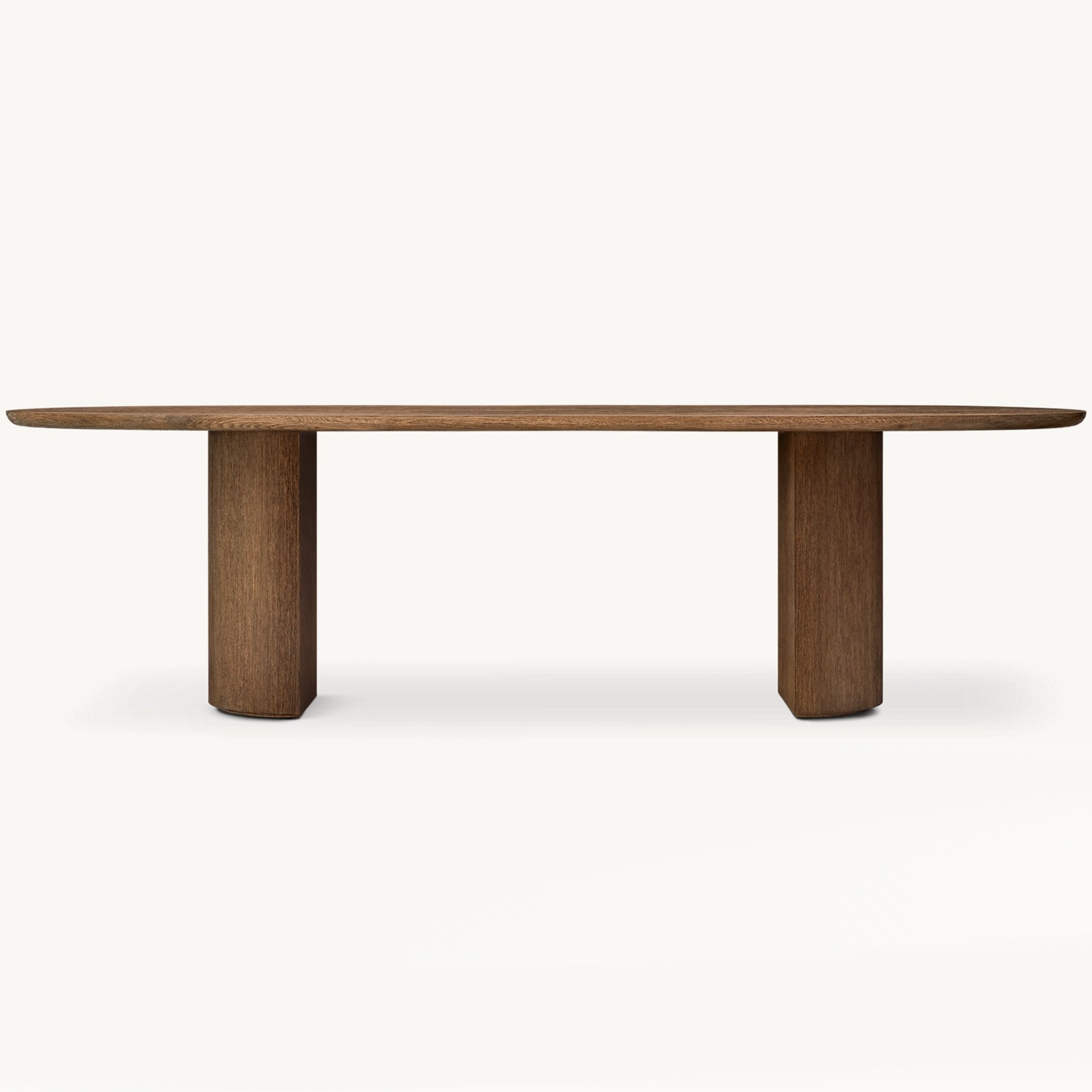 Indoor living room solid oak wood furniture high end rectangle dining tables modern luxury