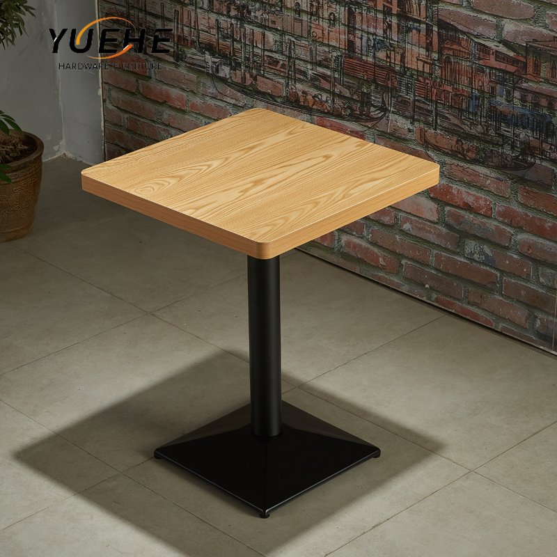 Dining table booth chair set buffet restaurant cafe tea shop Western-style wall love seat sofa home reddish brown furniture