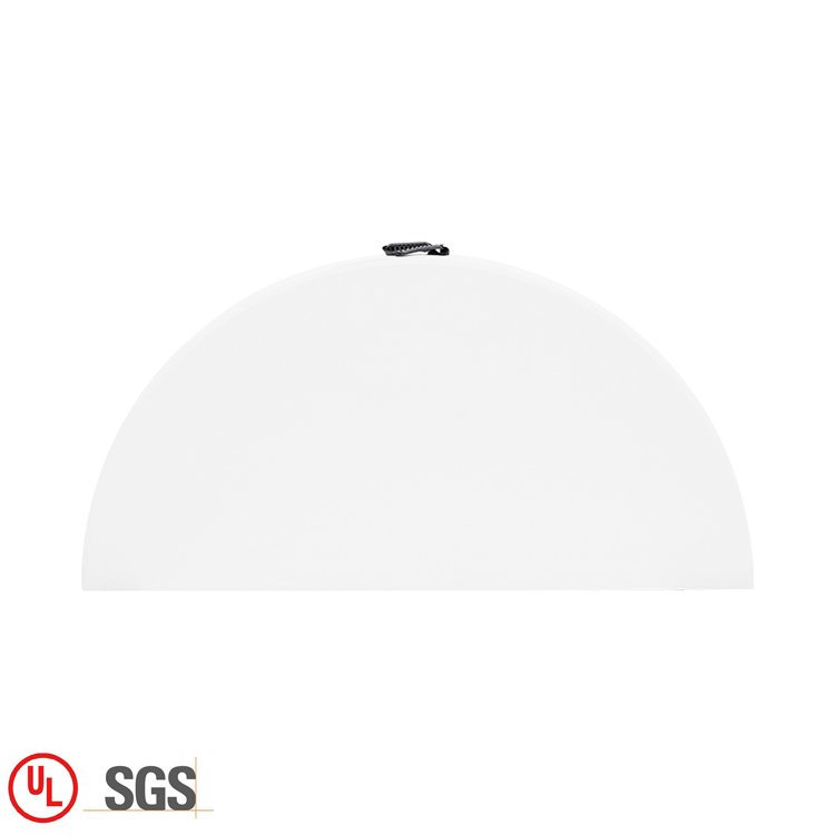 New 10 seater round plastic foldable table banquet dining white folding round table for events wedding