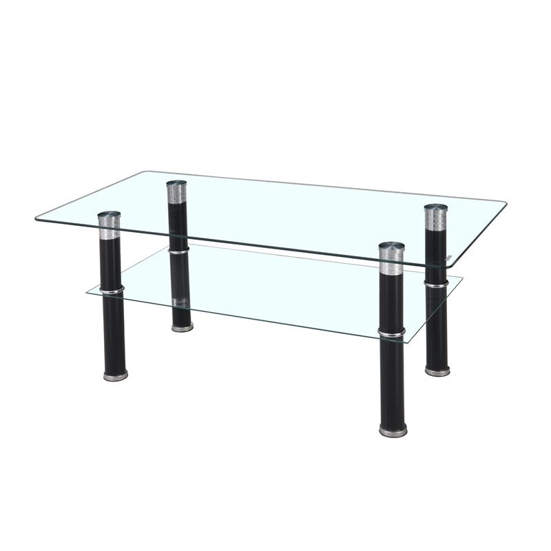 Side Coffee Table Living Room Coffee Table Design Clear Tempered Glass Modern High End Simple Home Furniture Dining Table 50pcs