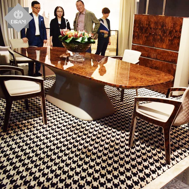 luxury wooden tables set modern dining table 10 chair modern luxury wood dining table for home