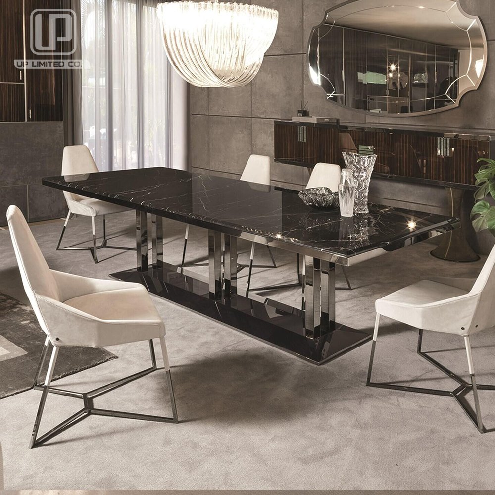 2020 Hot Selling Modern luxury dinning table and chair dinning room chandelier