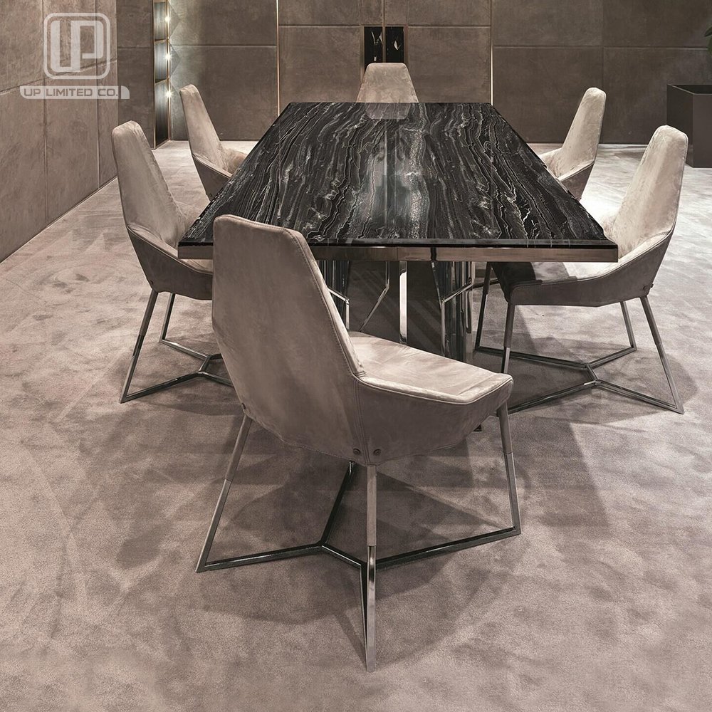 2020 Hot Selling Modern luxury dinning table and chair dinning room chandelier
