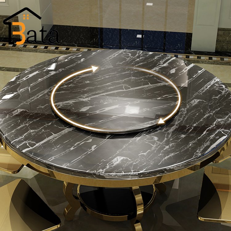 Marble table top replacement dining table modern stainless steel base wedding furniture event furniture for dining furniture