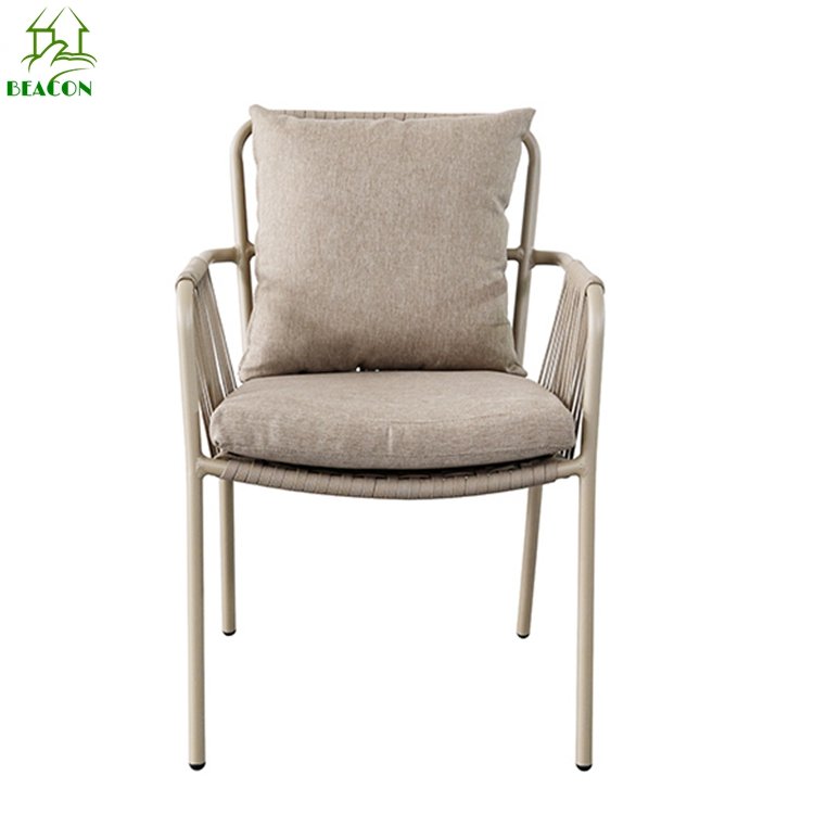 Foshan outdoor furniture fast food restaurant garden dinning room table and chairs set luxury