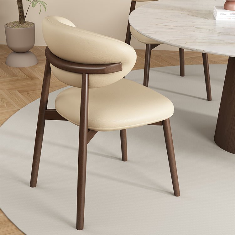 MGF Trending Now Minimalist Italian Designer Wooden Customized Leather Sofa Living Room Lounge Chair Dining Room Table And Chair