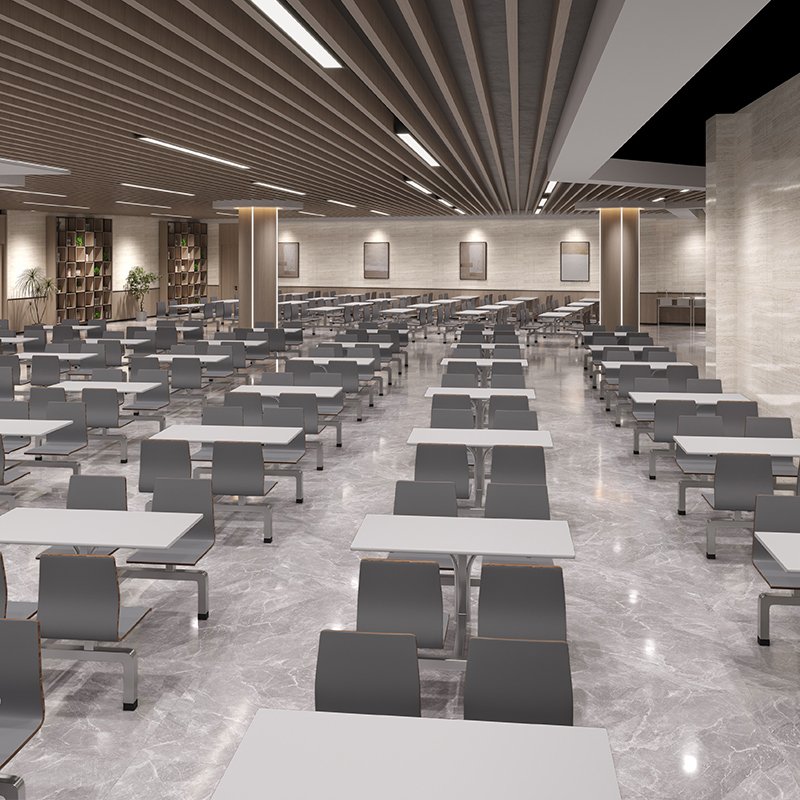 modern popular cheap wholesale factory price school canteen dining table student eating table and chairs