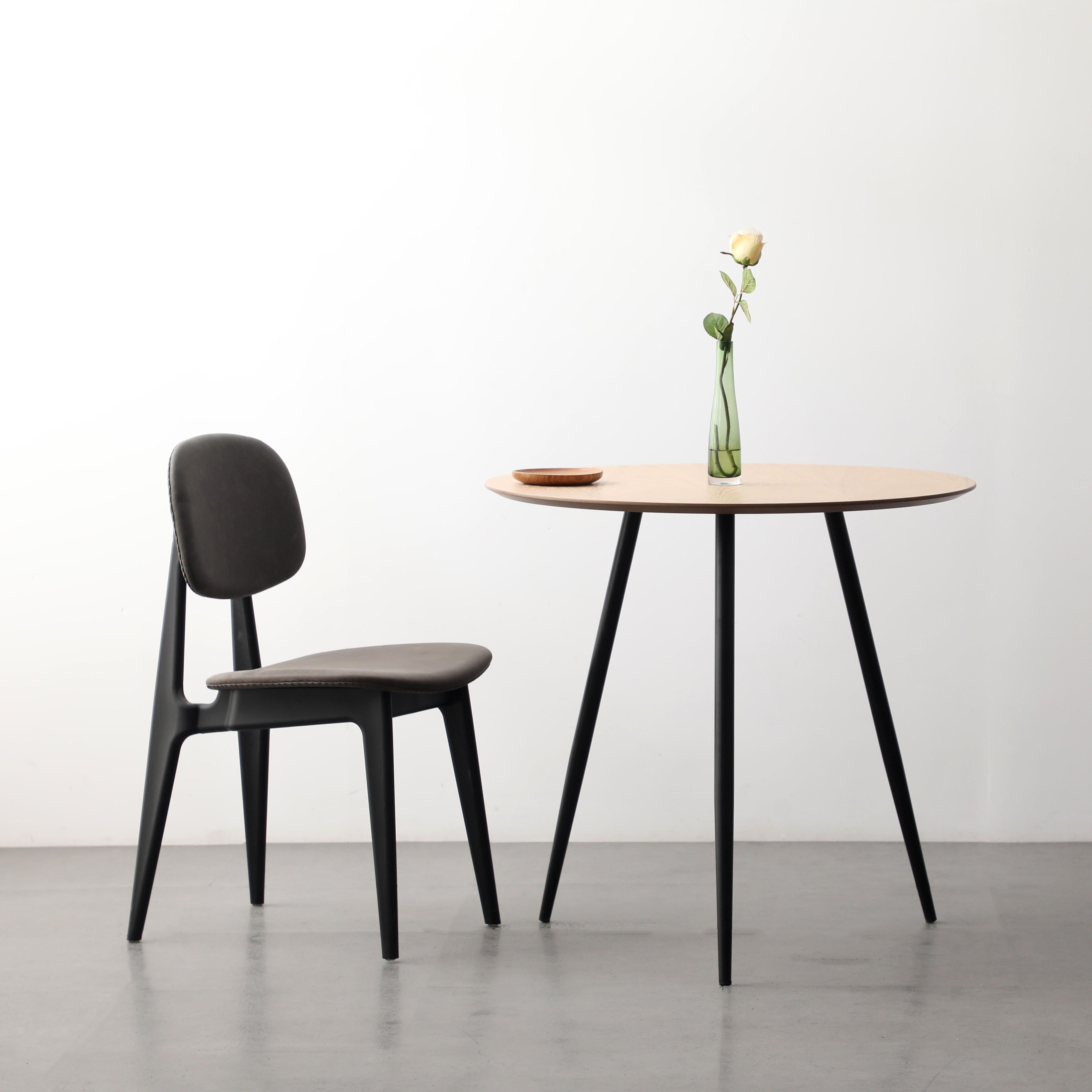 Modern Dinning Room Furniture Wooden MDF Top 60 Square Small Dining Table for kitchen apartment