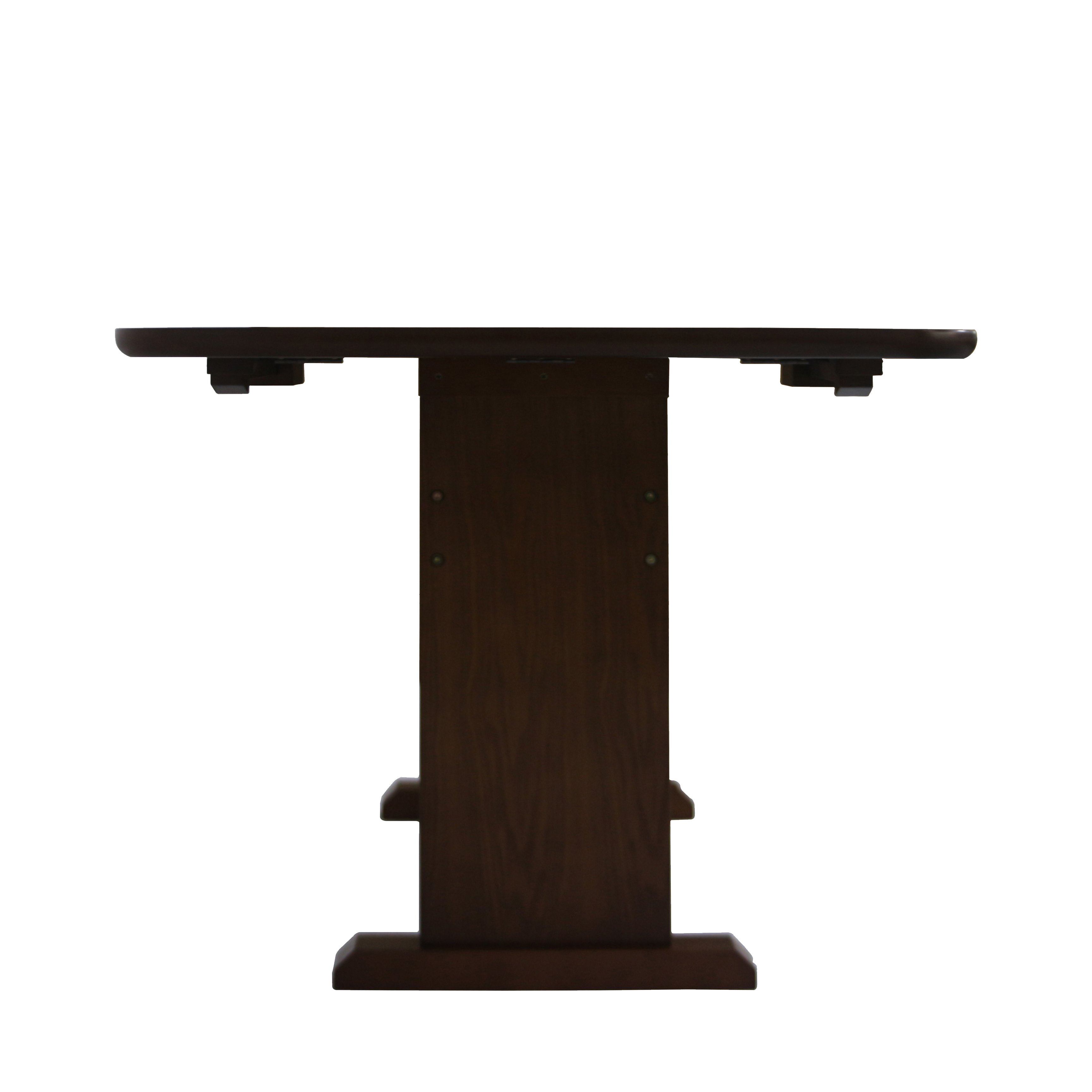 Modern Folding Dining Table with Oak Wood Veneer and Painting for Dining Room nightstand