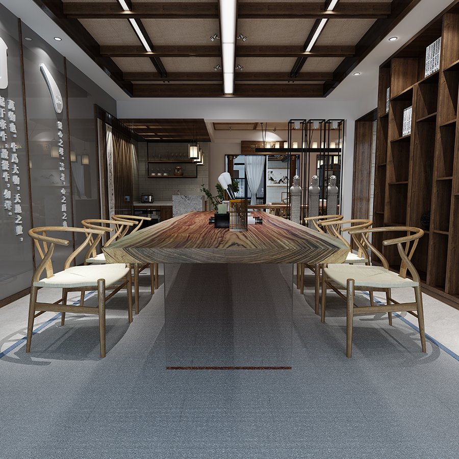 factory wholesale irregular shaped wood dining table top live edge solid Zebra wood slab