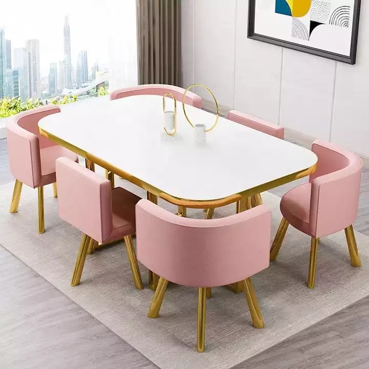 2024 YOUTAI Cheap Modern Simplicity Leisure Negotiating Meeting Cafe Long Wood Dining Table And Chairs