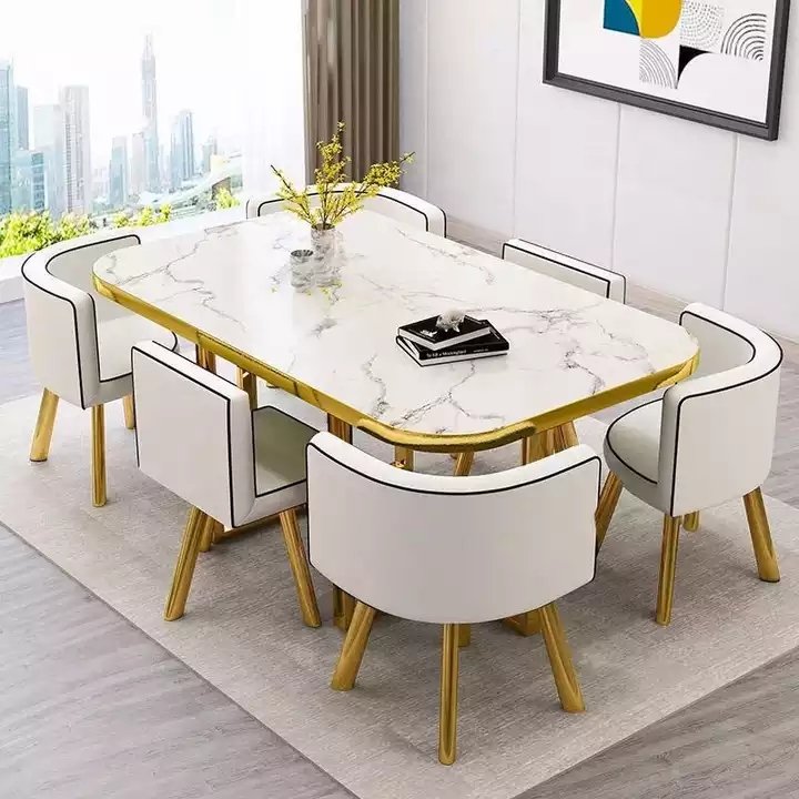 2024 YOUTAI Cheap Modern Simplicity Leisure Negotiating Meeting Cafe Long Wood Dining Table And Chairs