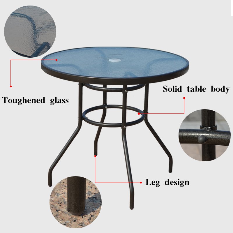 China Manufacturer Furniture Garden Rattan Wicker Patio Dining Waterproof Customized Garden Set
