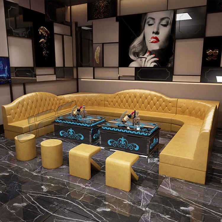 Comfortable Modern Coffee Dining Table and chair Restaurant cafe Round Booth Set
