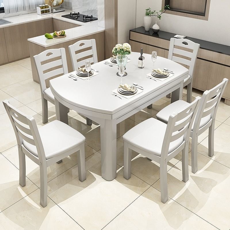 ZY03 Modern Furniture Extendable Wooden Table and Chairs Restaurant Chairs Dining Tables
