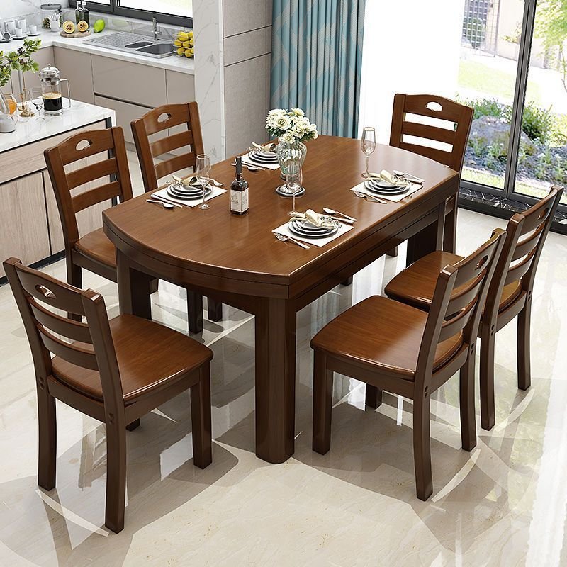 ZY03 Modern Furniture Extendable Wooden Table and Chairs Restaurant Chairs Dining Tables