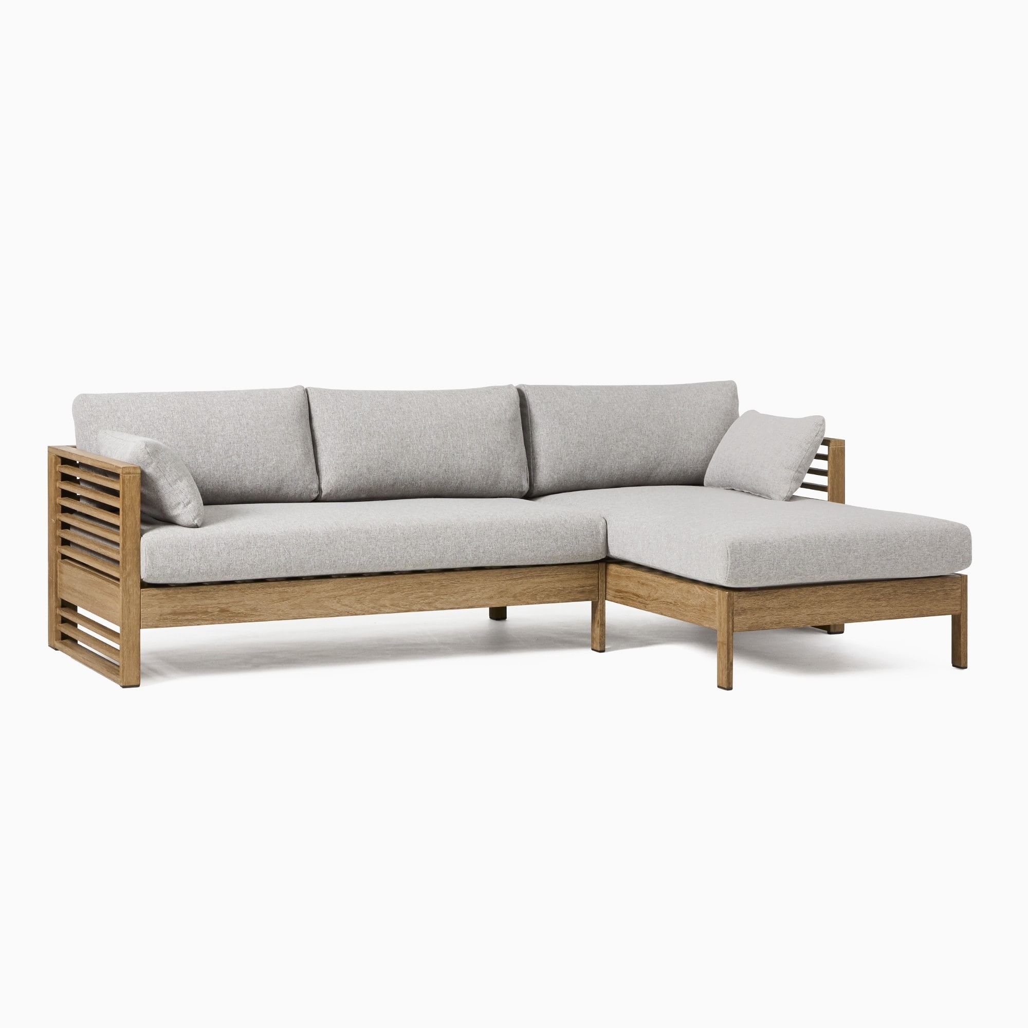 High Quality Solid Wood Teak Outdoor Furniture Durable and Strong Modern Patio Garden Sectional Sofa Chair for Home and Hotel