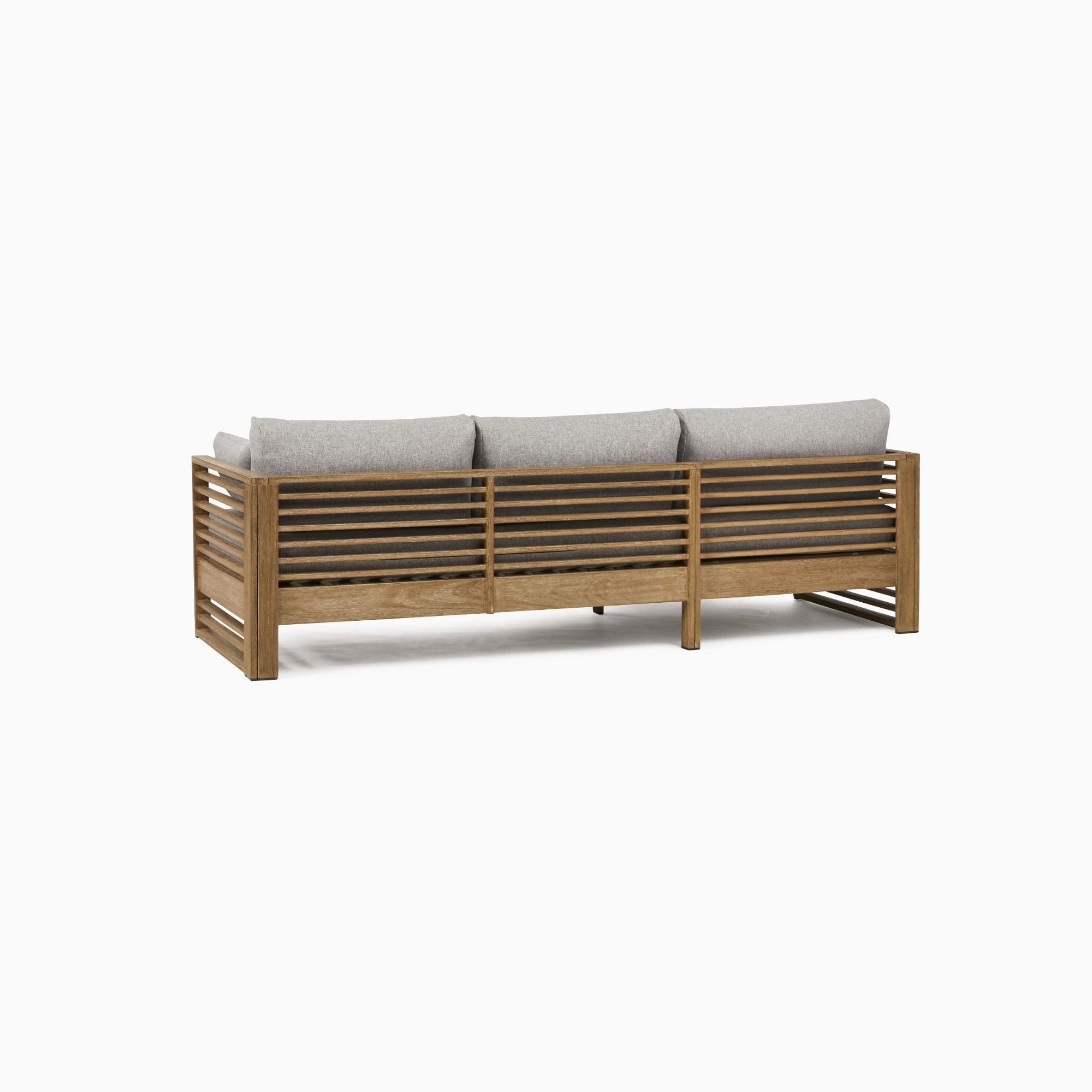 High Quality Solid Wood Teak Outdoor Furniture Durable and Strong Modern Patio Garden Sectional Sofa Chair for Home and Hotel