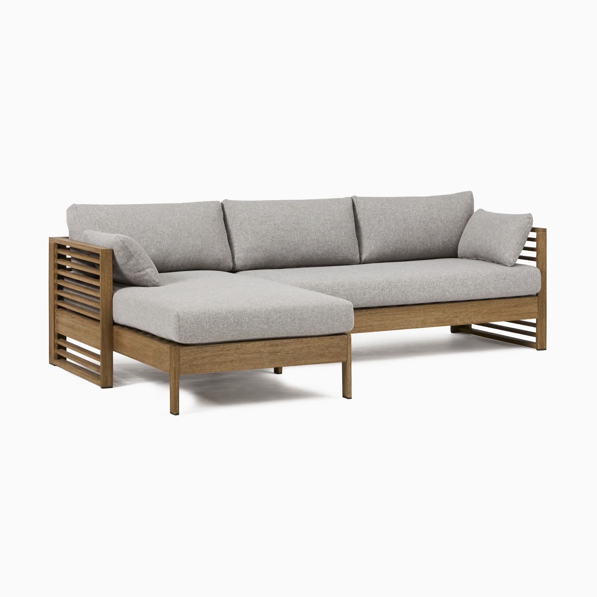High Quality Solid Wood Teak Outdoor Furniture Durable and Strong Modern Patio Garden Sectional Sofa Chair for Home and Hotel