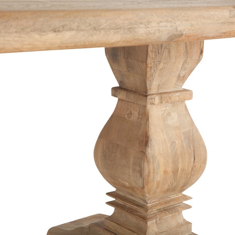 Classic recycled wood farmhouse furniture Esstisch scandinavian real wood timber kitchen dining tables