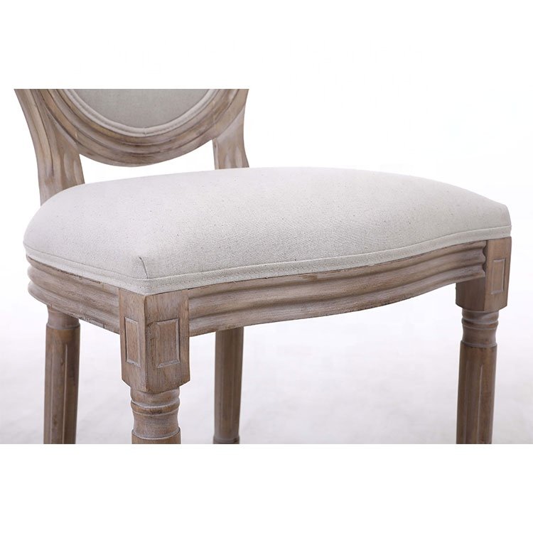 Home Furniture Room Antique Vintage Solid Wood Wholesale French Provincial Dining Table Chair Set