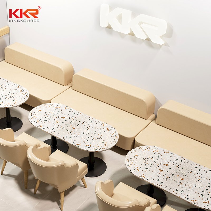 Special customized design furniture bar table products make by acrylic solid surface stone slabs