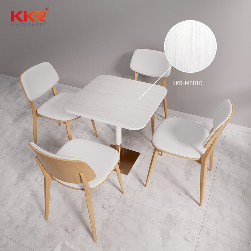 Special customized design furniture bar table products make by acrylic solid surface stone slabs