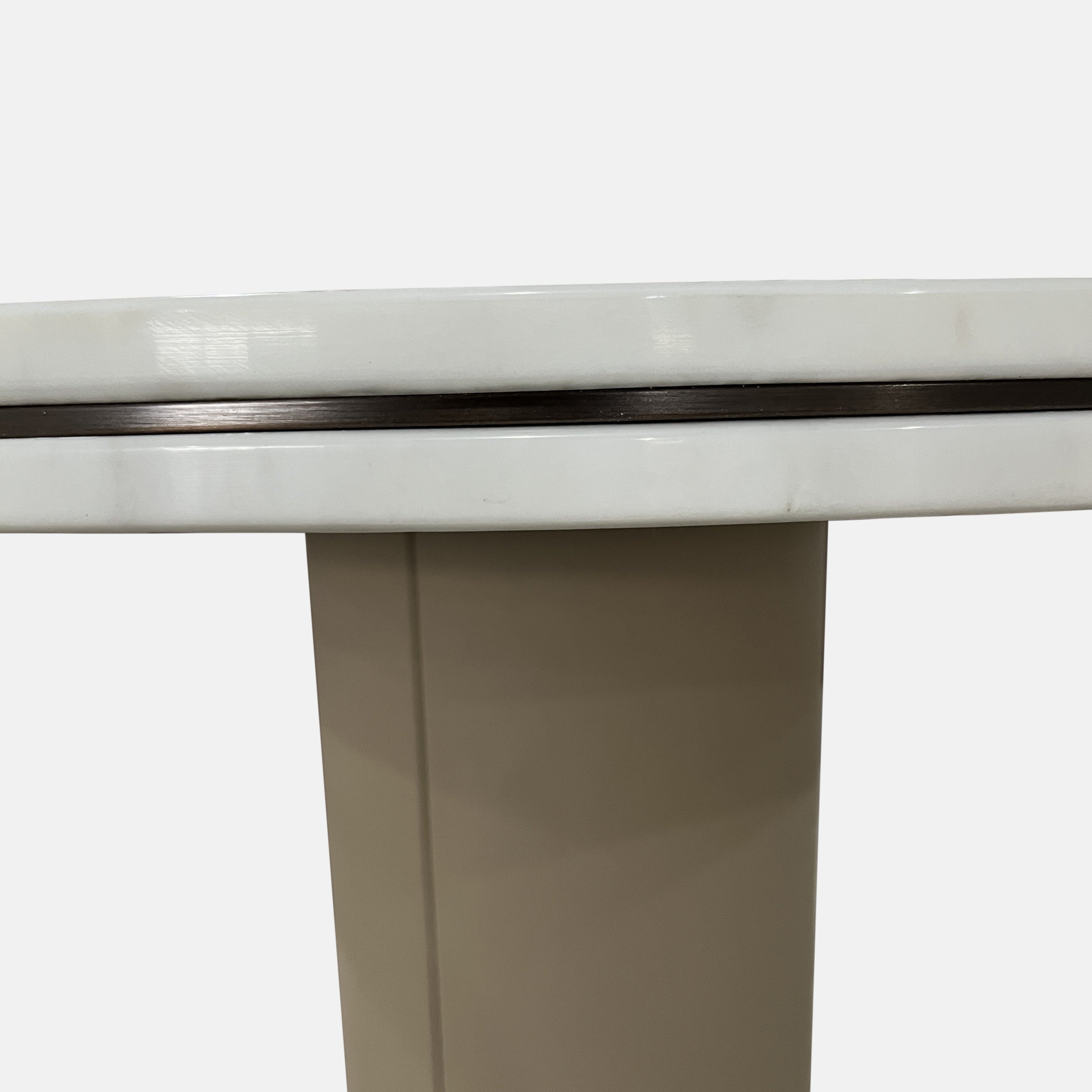 Modern Fashion Designs Natural Marble Circle Dining Room Table Club Rotation Dining Table High-end Custom Furniture