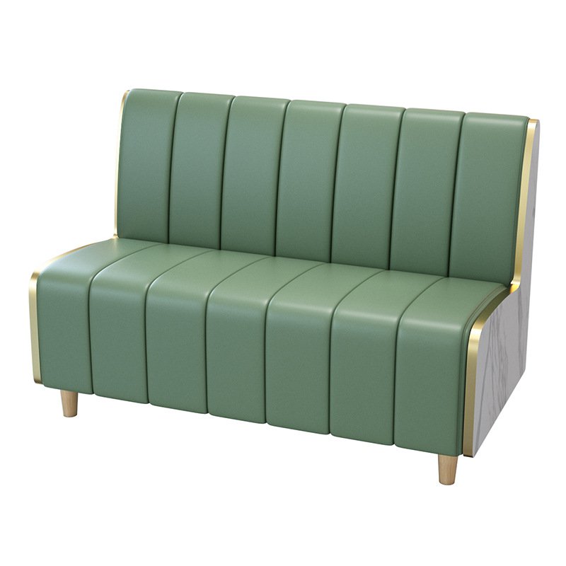 Wholesale Sofa Seating Booth Restaurant Furniture Fabric Sofa Light Luxury Coffee Cafe Dining Table And Chairs Sets