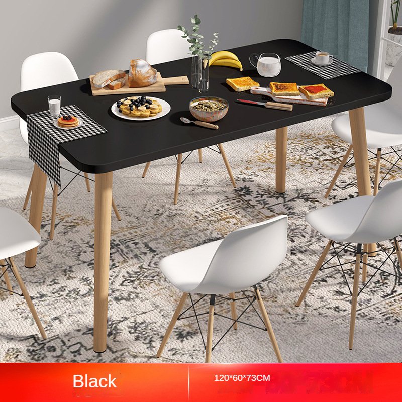Dining table and chair set home simple modern rectangular table round table cheap Dining room furniture