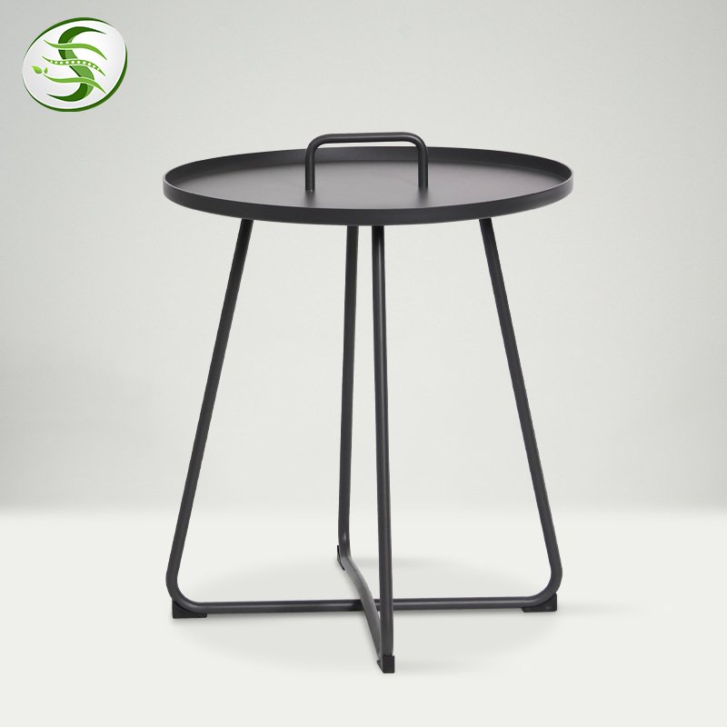 Fulin Chinese Modern Outdoor Patio Furniture Garden Aluminum 6 Seats Dining Table and Chairs Set