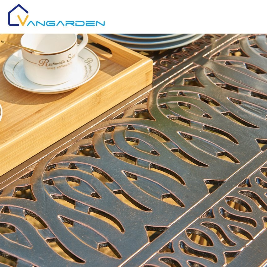 Long table used bar garden modern muebles de exterior outdoor furniture patio dining camping table set