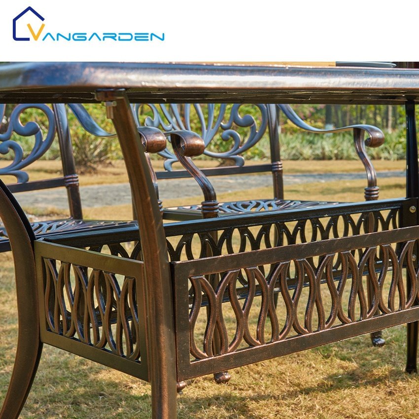 Long table used bar garden modern muebles de exterior outdoor furniture patio dining camping table set