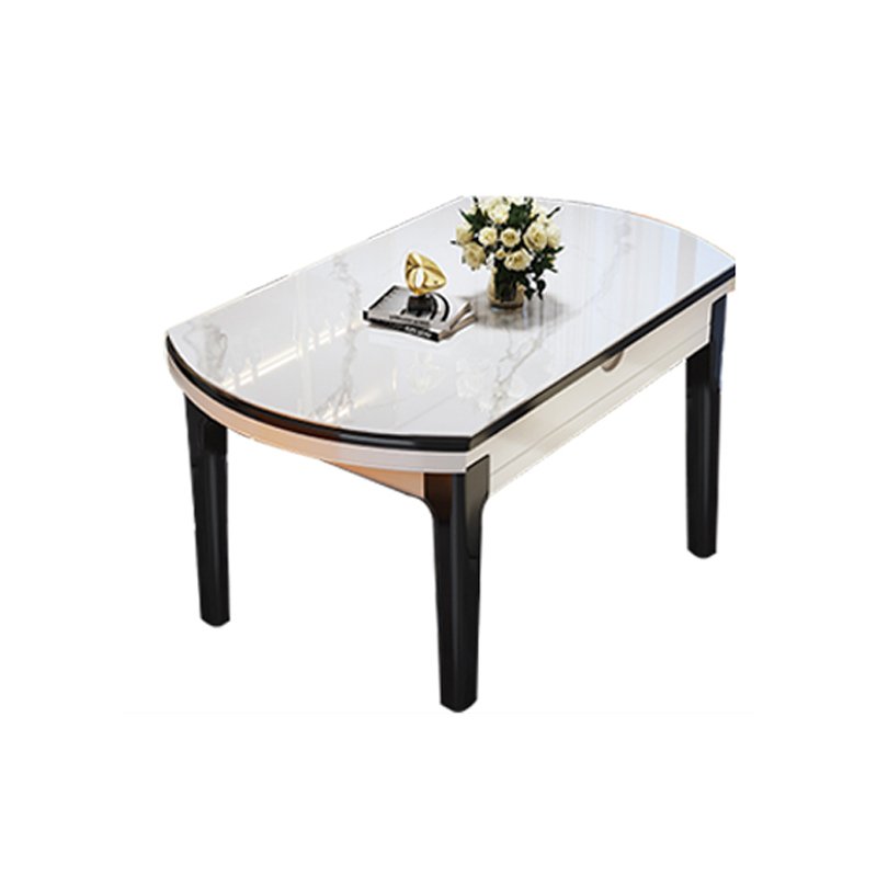 Modern Home Furniture Dinning table Set 6 Seater Round Marble Dining Table For Restaurant